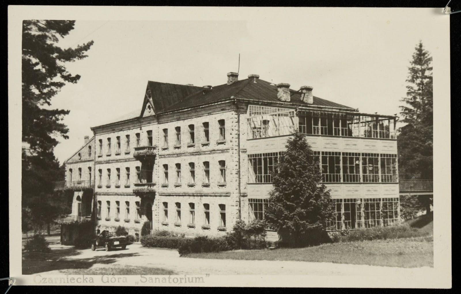 Sanatorium w Czarnieckiej Górze, fot M. Cuper, 1935 r. Cyfrowa Biblioteka Polona