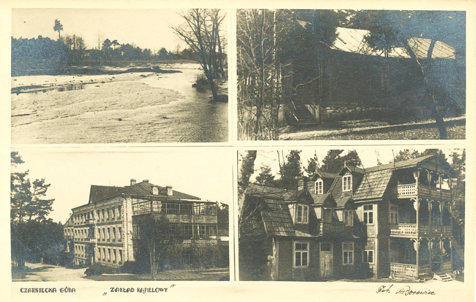 Pocztówka z Czarnieckiej Góry, autor: A. Borowiec, zbiory: Czarniecka Góra - niezapomniane uzdrowisko