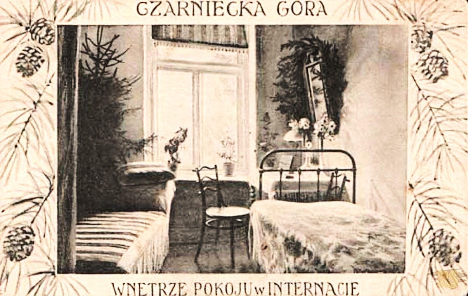 Wnętrze pokoju w internacie, fot. A. Borowiec, zbiory Czarniecka Góra - niezapomniane uzdrowisko