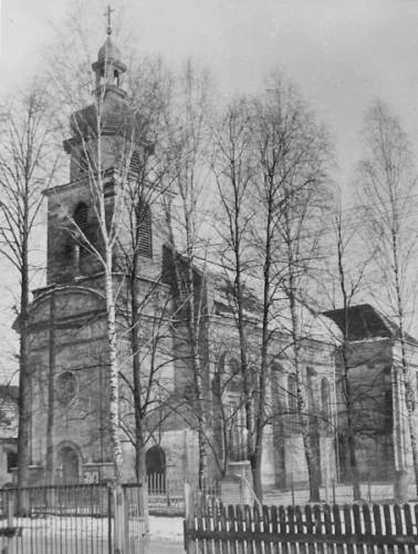 Kościół w Czarnej (obecnie Sanktuarium Matki Bożej Wychowawczyni w Czarnej)
