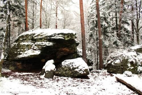 Skałki Piekło pod Niekłaniem. fot. Mateusz Zawada