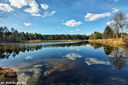 Stąporków, zalew Hucisko. fot. Mateusz Zawada